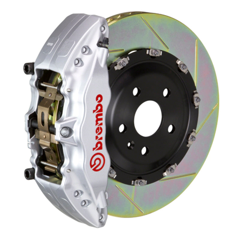 Brembo 08-17 A5/08-17 S5/09-16 A4/09-16 S4 Fr GT BBK 6Pist Cast 380x34 2pc Rotor Slot Type1-Silver 1N2.9050A3 1N2.9050A3 Photo - Primary
