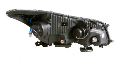 Anzo 2008-2012 Honda Accord Projector Headlights w/ U-Bar Black 121483 Photo - Unmounted