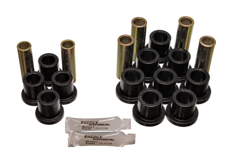 Energy Suspension Leaf Spring Bushing Set Black Ford Bronco Base 1966-1977 4.2102G Photo - Primary
