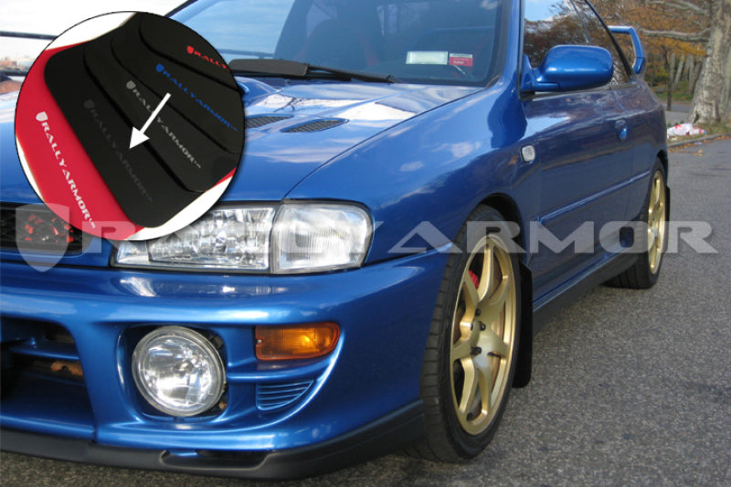 Rally Armor 93-01 Impreza UR Rally Mud flap Grey Logo 0B9BE MF2-UR-BLK/GRY User 1