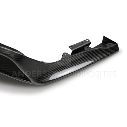 Anderson Composites 15-16 Ford Mustang R-Style Carbon Fiber Rear Valance (for Quad Tip Exhaust) AC-RL15FDMU-GR AC-RL15FDMU-GR User 5