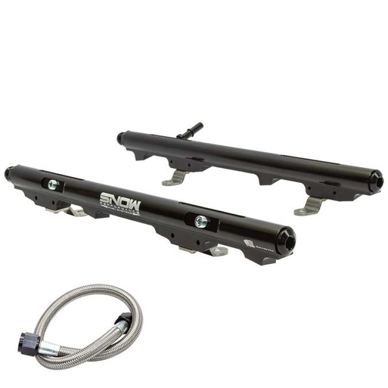 Snow Performance Snow LS1 Intake w/LS1 Injectors (60mm) Factory Fit Billet Fuel Rail Kit SNF-31603F SNF-31603F Photo - Primary