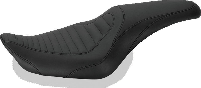 Mustang Motorcycle Mustang 04-21 Harley Sportster Tripper Fastback 1PC Seat - Black 76957 76957 Photo - Primary
