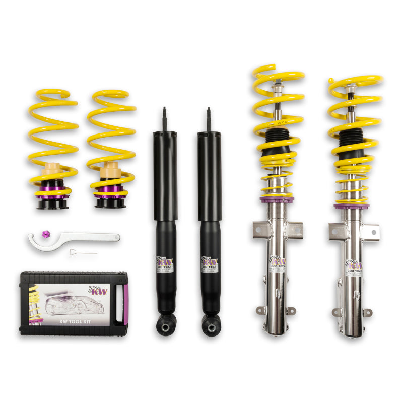KW V1 Coilover Kit Ford Mustang Coupe + Convertible; Exclude Shelby GT500 10230045 10230045 Photo - Primary