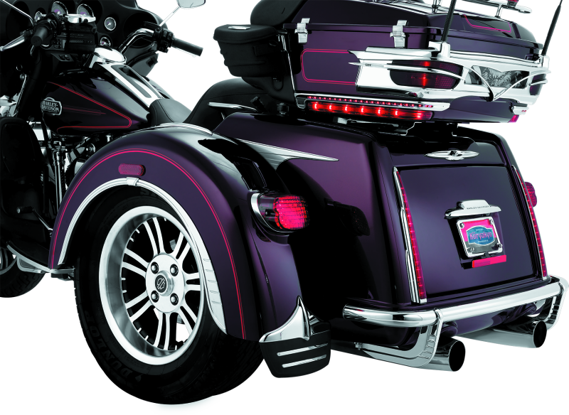 Kuryakyn Rear Bumper Accents For Trikes Chrome 7223 7223 User 1