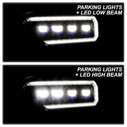 Spyder 16-20 Toyota Tacoma Halogen Model Only High-Power LED Headlights - Black PRO-YD-TT16HALAP-BK 5088376 5088376 Photo - Unmounted