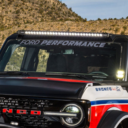 Ford Racing Ford Performance Bronco Windshield Banner - Silver M-1820-BRS M-1820-BRS Photo - Mounted