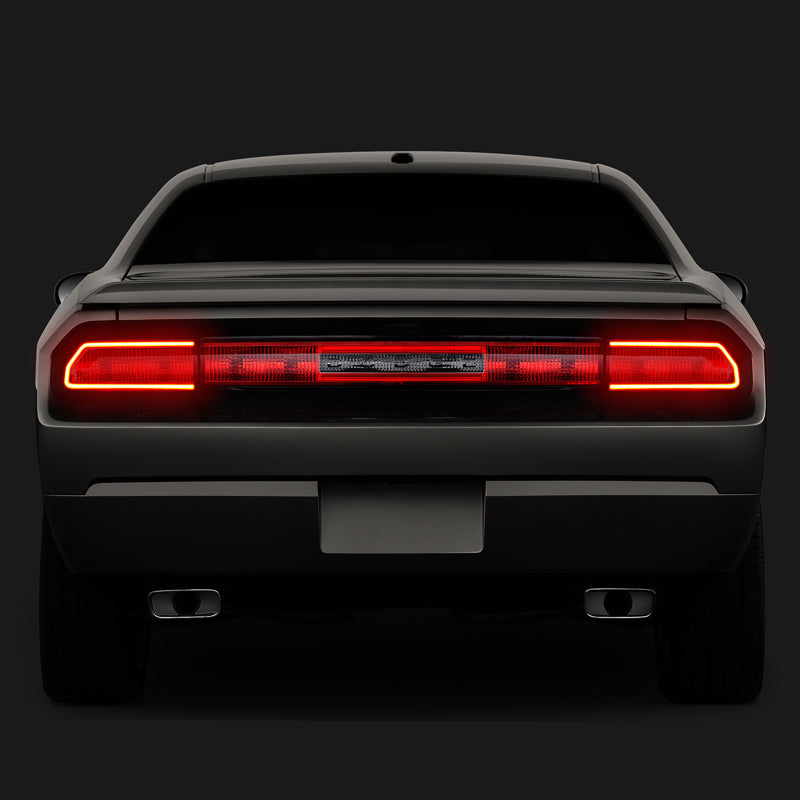 ORACLE Lighting Oracle Dodge Challenger 08-14 LED Waterproof Afterburner Kit - Red 1296-003 1296-003 Photo - Close Up