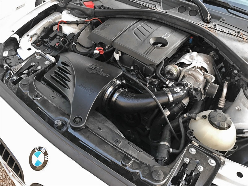 aFe Momentum GT Pro DRY S Cold Air Intake System BMW 116i/118i (F20/21) 51-76314 Photo - Mounted