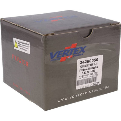 Vertex Pistons Vertex Piston 15-23 Honda Pioneer 500 500cc +0.50mm Oversized Forged Replica Piston Kit 24260050 24260050 Photo - Primary