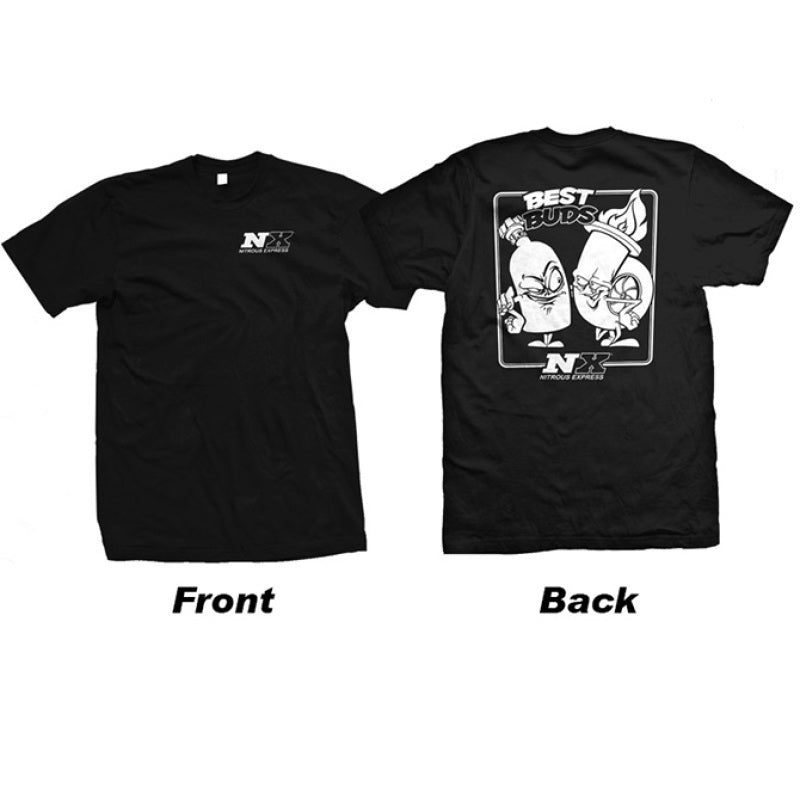 Nitrous Express Best Buds T-Shirt Large - Black 19122L 19122L Photo - Primary