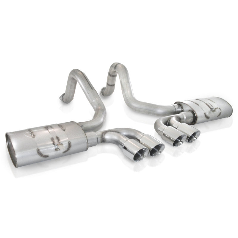Stainless Works 1997-04 Corvette C5 3in Axleback Quad 3-1/2in Slash-Cut Tips VC53CBQUAD VC53CBQUAD Photo - Primary