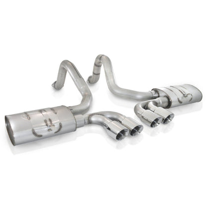 Stainless Works 1997-04 Corvette C5 3in Axleback Quad 3-1/2in Slash-Cut Tips VC53CBQUAD VC53CBQUAD Photo - Primary