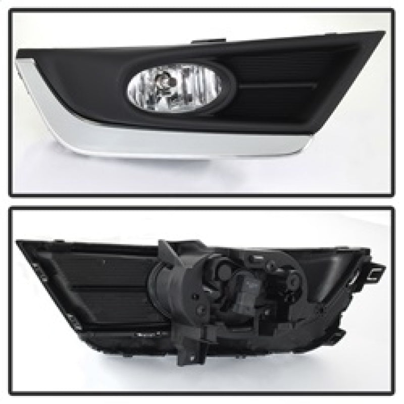Spyder 17-18 Honda CRV OEM Chrome Trim Fog Lights w/Switch & Cover - Clear (FL-HCRV2017-C) 5084897 5084897 Photo - Unmounted