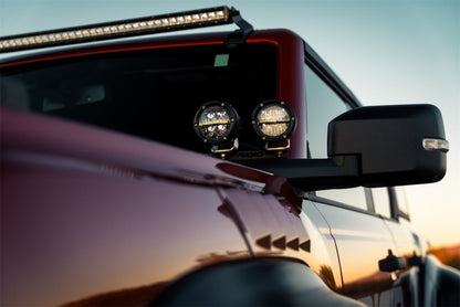 Rigid Industries 360-Series 4in LED Off-Road Spot Beam - RGBW (Pair) 36402 36402 Photo - Mounted