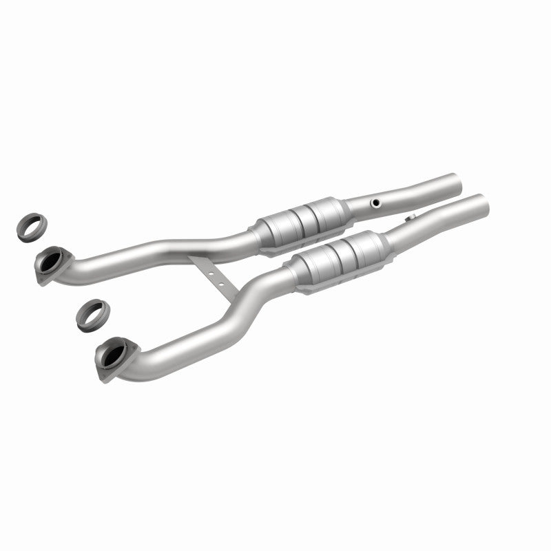 MagnaFlow Chevrolet Corvette OEM Grade Federal / EPA Compliant Direct-Fit Catalytic Converter 51397 360 Degree Image Set