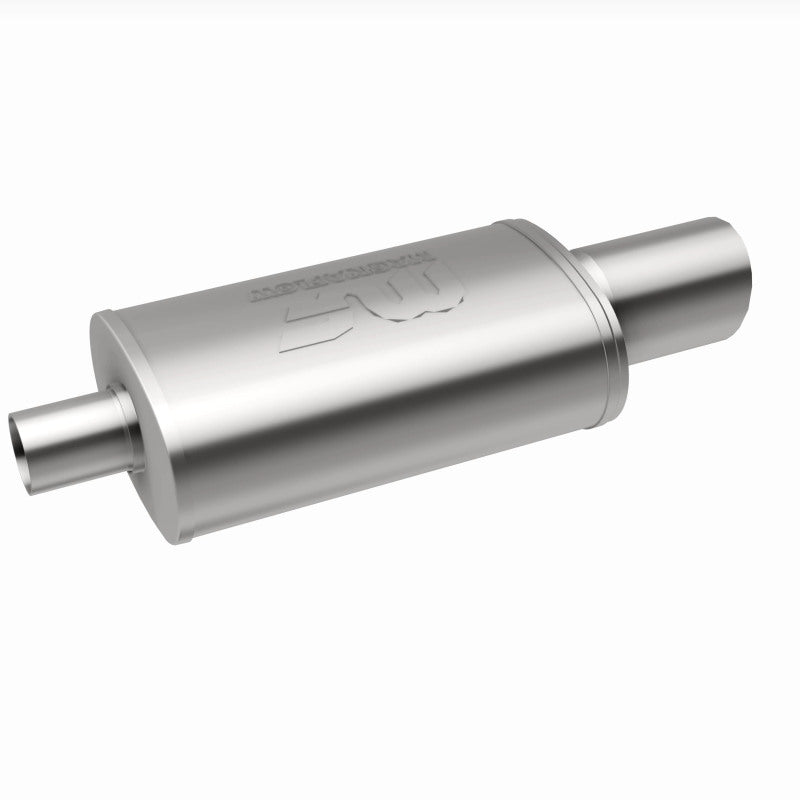 MagnaFlow 5" X 8" Oval Center/Center Performance Muffler With Tip 14827 360 Degree Image Set