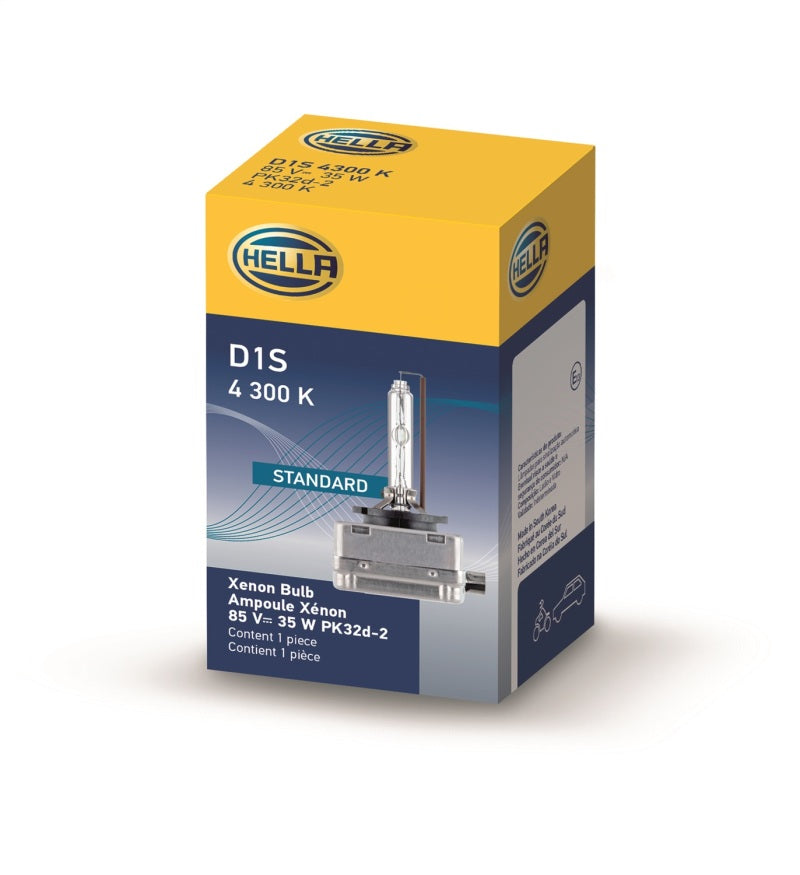 Hella Xenon D1S Bulb PK32d-2 85V 35W 4300k D1S 4300 K D1S 4300 K Photo - in package