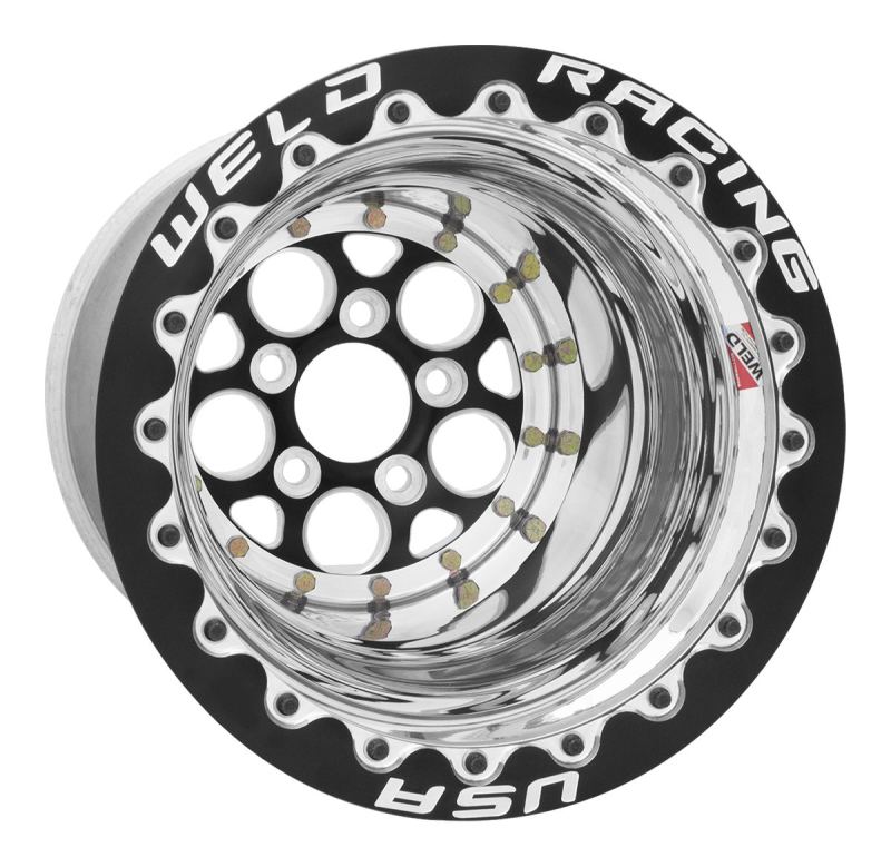 Weld Magnum 2.0 15x12 / 5x4.75 BP / 6in. BS Black Wheel - Black Double Beadlock MT 86B-512282MB 86B-512282MB User 1