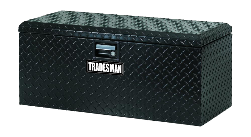 Tradesman Aluminum ATV Flush Mount Storage Box (36in.) - Black 288273BK 288273BK User 1