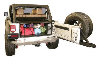 Tuffy Products Tuffy Jk Unlimited Tailgate Enclosure- Black For 2011+ 299-01 299-01 Photo - Mounted