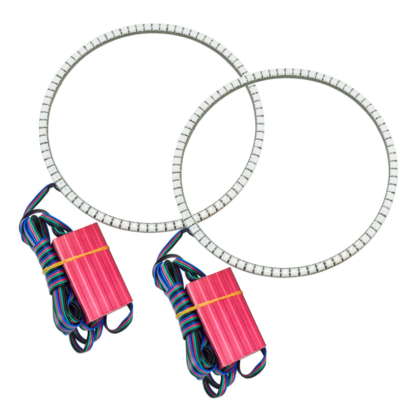 ORACLE Lighting Oracle Jeep Wrangler JL/Gladiator JT LED Surface Mount Headlight Halo Kit- ColorSHIFT w/o Controller 1214-334 1214-334 Photo - out of package