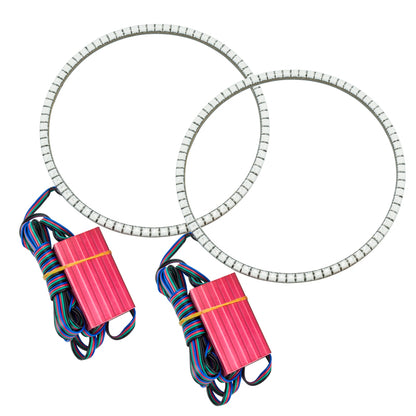 ORACLE Lighting Oracle Jeep Wrangler JL/Gladiator JT LED Surface Mount Headlight Halo Kit- ColorSHIFT w/o Controller 1214-334 1214-334 Photo - out of package