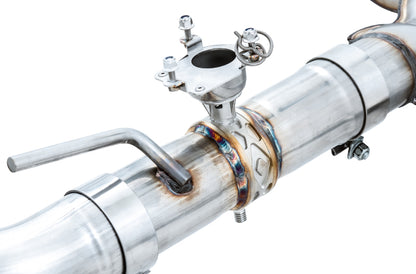 AWE Tuning 17-19 Audi RS3 8V SwitchPath Exhaust w/Diamond Black RS-Style Tips 3025-33034 3025-33034 Photo - Close Up