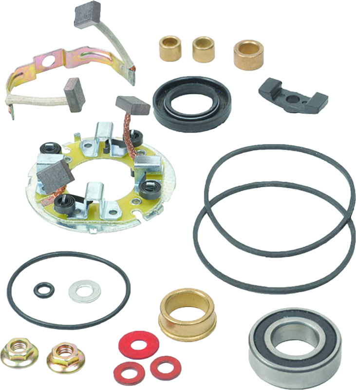 BikeMaster Honda Starter Rebuild w/ Brush 153898 153898 Photo - Primary
