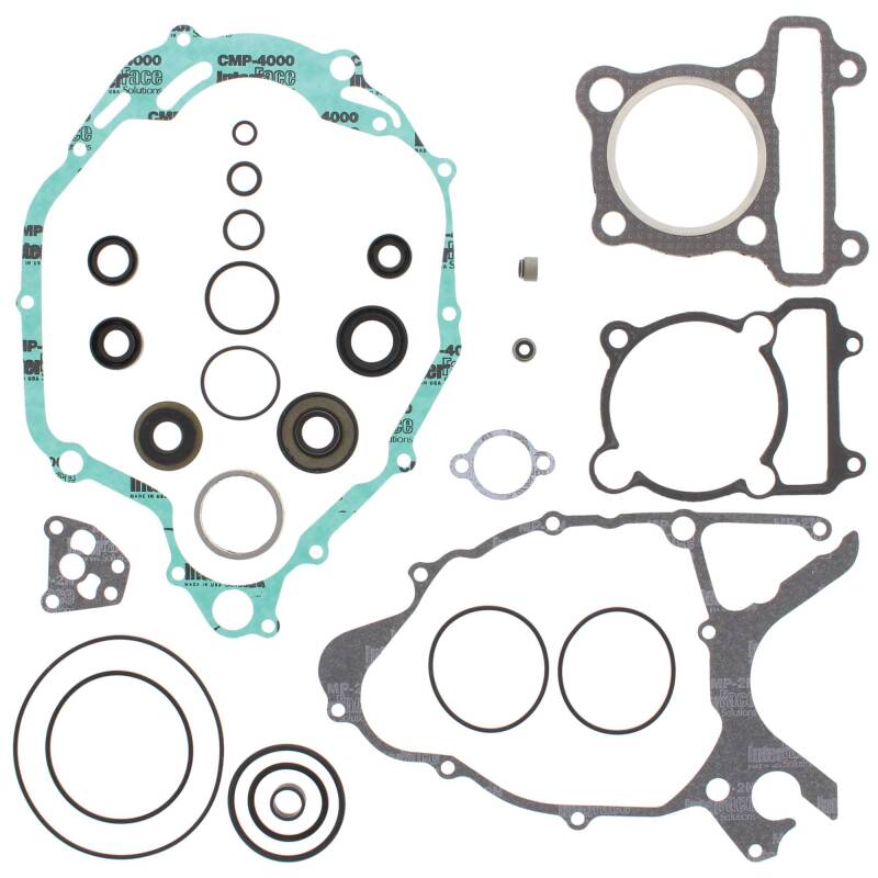 Vertex Pistons Vertex Gaskets 87-23 Yamaha TW200 Trailway Complete Gasket Kit w/ Oil Seals 811642 811642 Photo - Primary