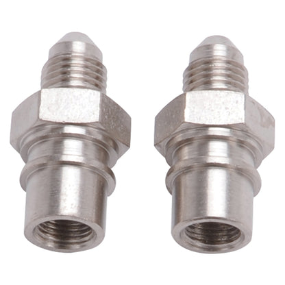 Russell Performance -4 AN Metric Adapter Fitting (2 pcs.) (Beveled) 640421 640421 Photo - Primary