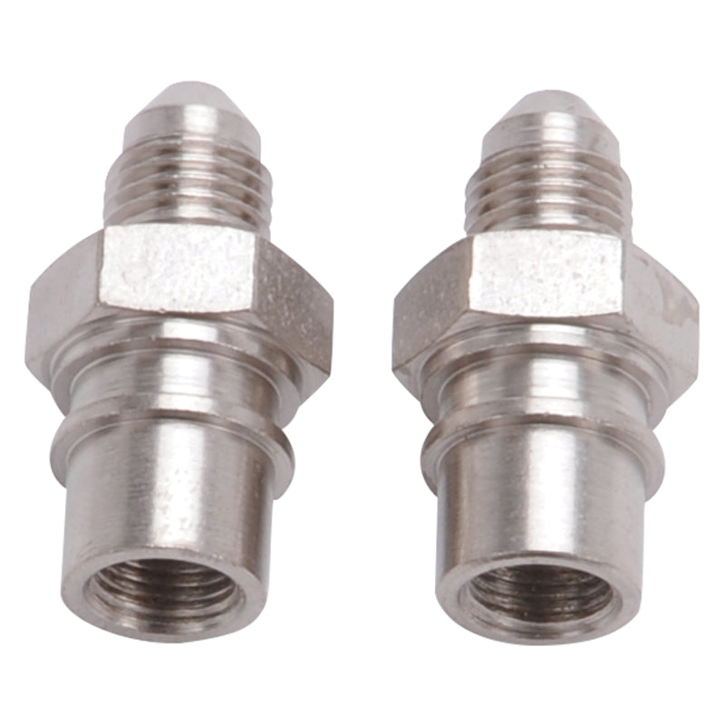 Russell Performance -4 AN Metric Adapter Fitting (2 pcs.) (Beveled) 640421 640421 Photo - Primary