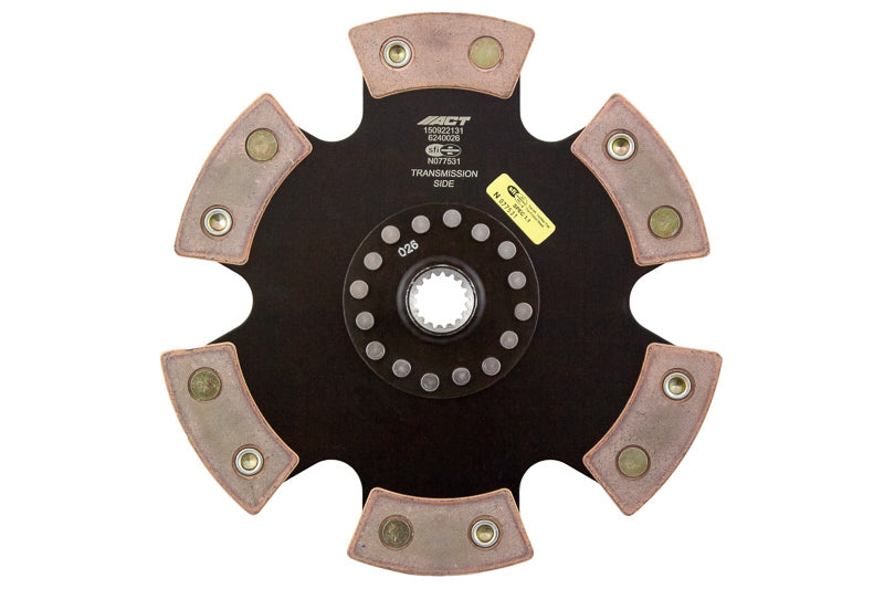 ACT 6-Puck Solid Hub Race Disc Dodge Neon SRT-4 L4 03-05 6240026 Photo - Primary