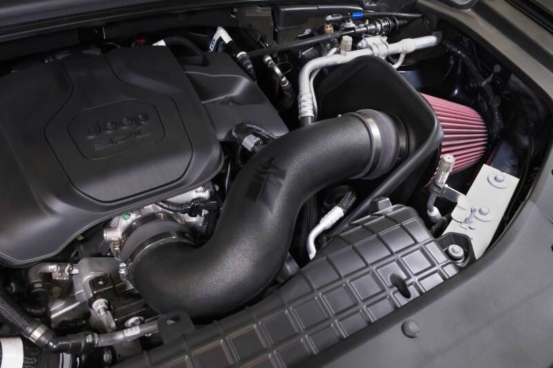 K&N Engineering K&N 22-23  Jeep Grand Cherokee 5.7L V8 Performance Air Intake System 63-1593 63-1593 Photo - Mounted