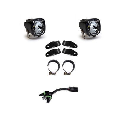 Baja Designs Moto S1 Auxiliary Light Kit Clear 507086 User 1