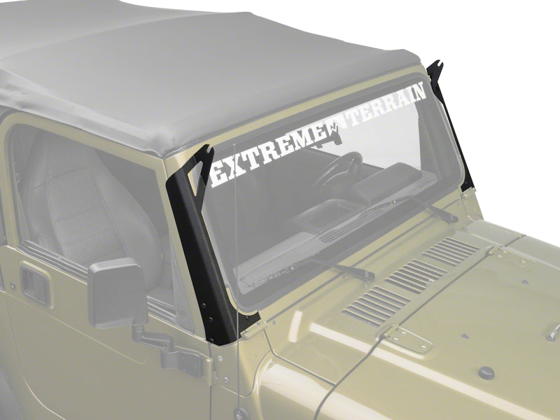 Raxiom 97-06 Jeep Wrangler TJ 50-In LED Light Bar Windshield Mount J106745 J106745 Photo - Primary