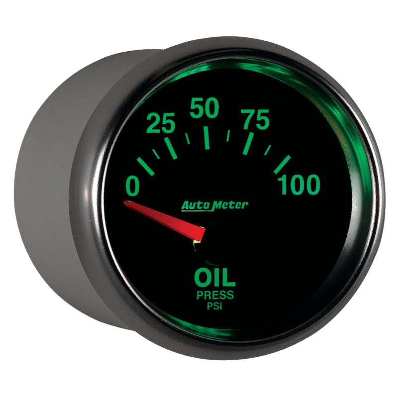 Autometer Gauge, Oil Pressure, 2 1/16", 100psi, Electric, Gs 3827 User 5