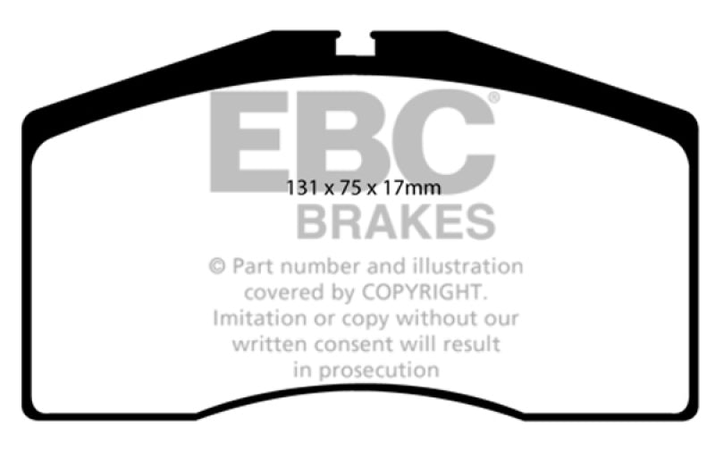 EBC Disc Brake Pad Set DP4997R Photo - Primary