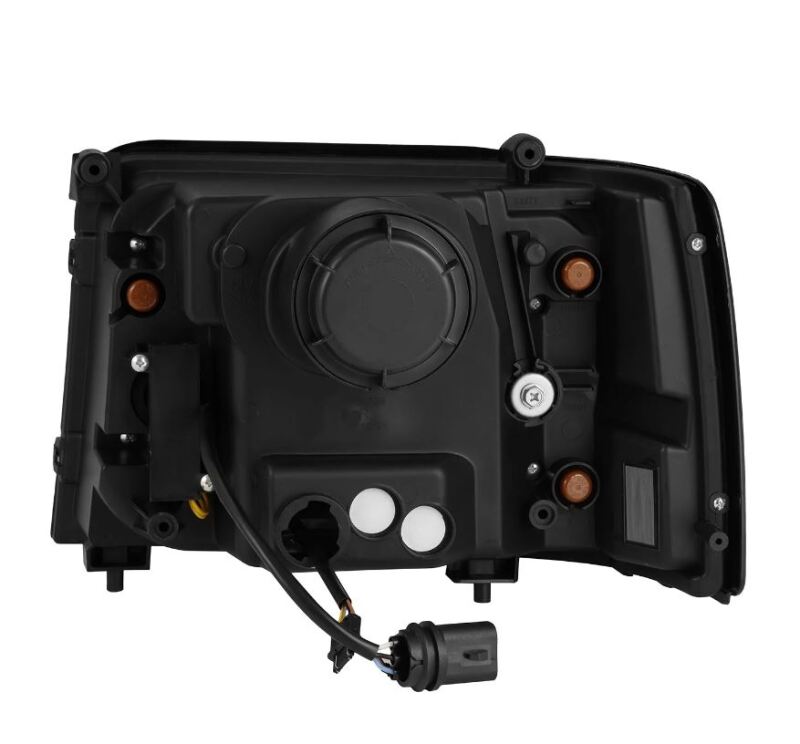 AlphaRex 92-96 Ford F-Series/Bronco PRO-Series Proj Headlights Alpha-Blk w/Seq. Sig & DRL 880265 880265 User 1