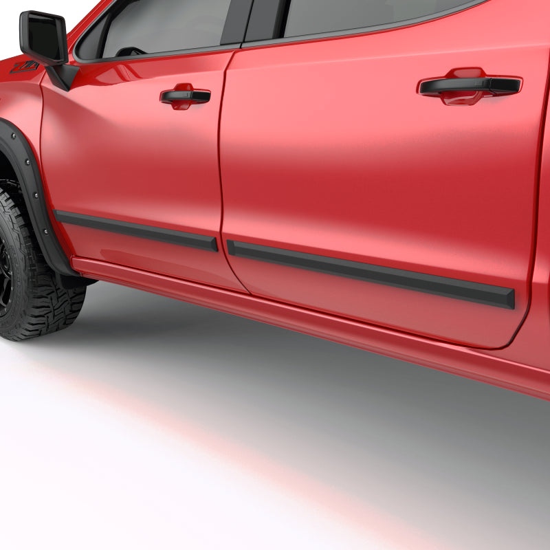EGR 19-23 Chevrolet Silverado/Gmc Sierra Rugged Body Side Molding 4Pc Set Extended Cab 951894 951894 Photo - Mounted