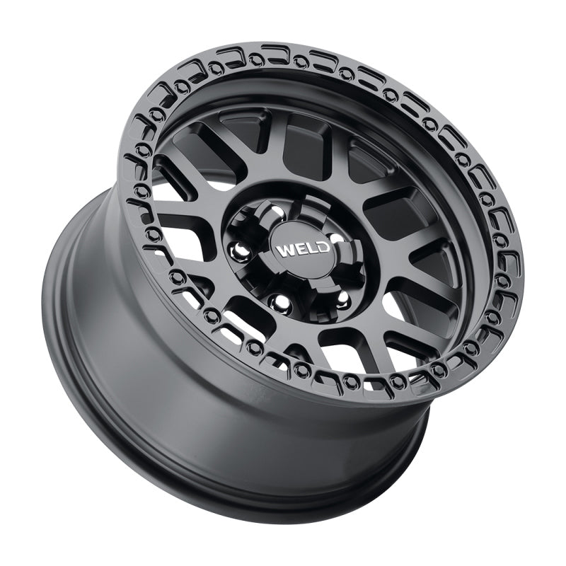 Weld Off-Road W104 17X9.0 Cinch 6X135 6X139.7 ET-12 BS4.50 Satin Black Gloss Black 106.1 W10479098450 W10479098450 Photo - Primary