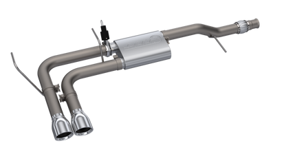 QTP 14-18 Chevy Silverado 1500 4.8L/5.3L EC/CC SB 304SS Screamer Cat-Back Side Exit w/4.5in Tips 410014 410014 Photo - Primary