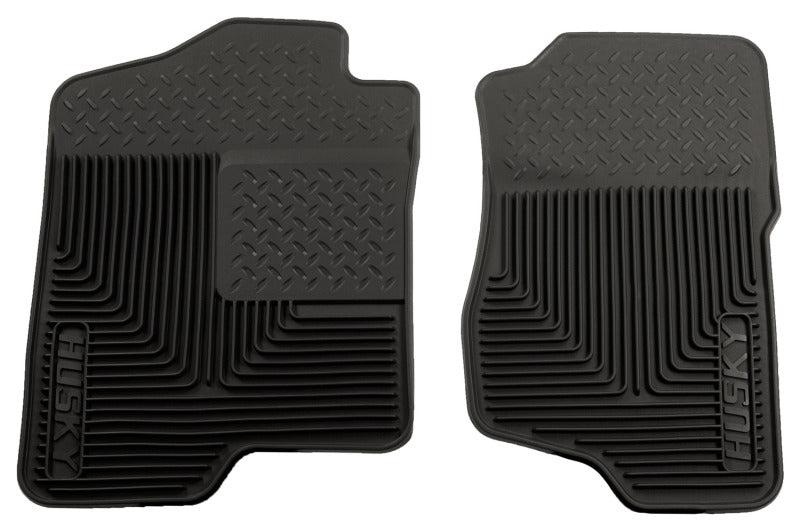 Husky Liners 07-12 GM Silverado/Sierra/Tahoe/Yukon/Escalade Heavy Duty Black Front 51181 Photo - Primary