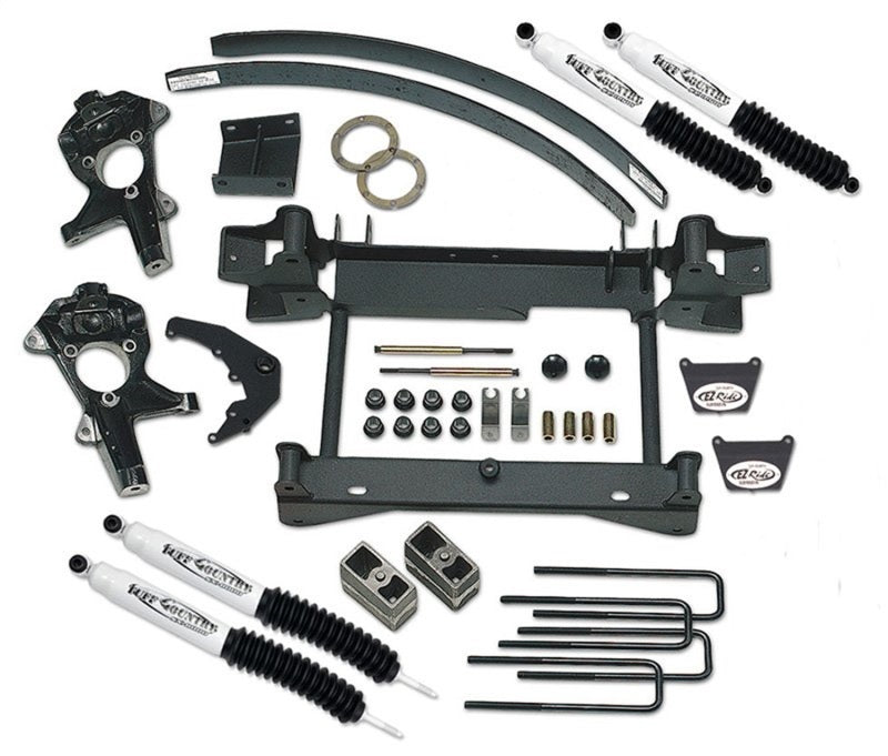 Tuff Country 99-05 Chevy Silverado 1500 4x4 4in Lift Kit (w/One Piece Sub Frame SX8000 Shocks) 14955KN 14955KN Photo - Primary