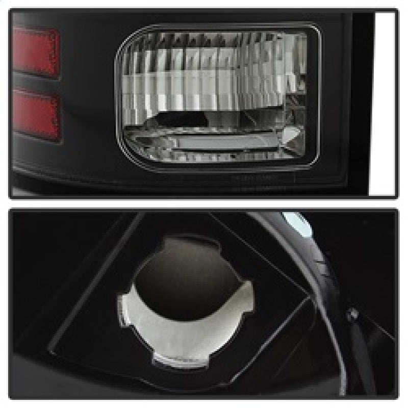 Spyder Dodge Ram 2013-2014 Light Bar LED Tail Lights - Black ALT-YD-DRAM13V2-LED-BK 5084057 5084057 Photo - Unmounted