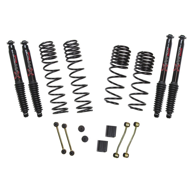 Skyjacker 2020 Jeep JL 4WD Diesel 2.5in Dual Rate Long Travel Sus Lift Kit w/ Black Max Shocks JL25BPBLTD JL25BPBLTD Photo - Primary