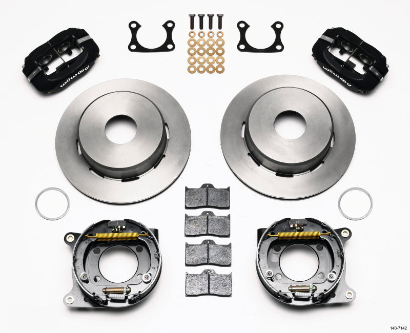 Wilwood Forged Dynalite P/S Park Brake Kit Big Ford 2.36in Offset Currie Blank 140-7142 140-7142 Photo - Primary