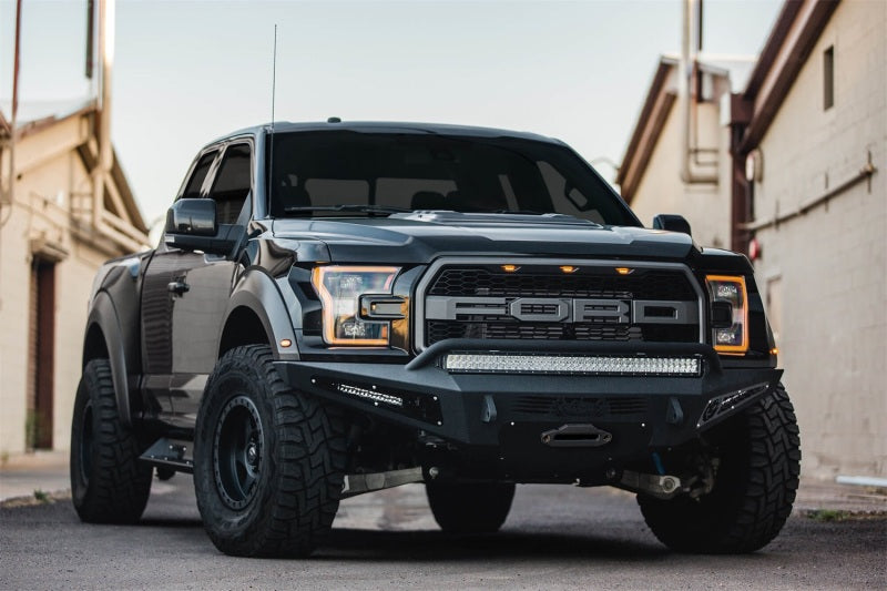 Addictive Desert Designs 2017-2019 Ford Raptor HoneyBadger Winch Front Bumper F117382860103 Photo - Primary