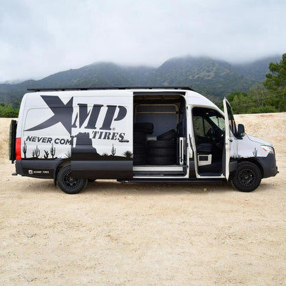 Westin 07-23 Mercedes-Benz Sprinter w/ 144in. Wheelbase Outlaw Nerf Step Bars - Textured Black 28-31035 28-31035 Photo - lifestyle view