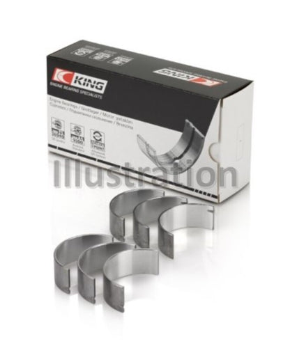 King Engine Bearings Smart M 132.910/930 (Size +0.50mm) Connecting Rod Bearing Set CR356SI0.5 CR356SI0.5 Photo - Primary